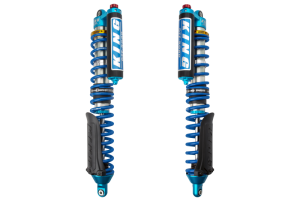Can-Am Maverick X3 Coilover Suspension Kit - Front - King Shocks - 2.5 Dia Piggy Res w/ Adj & Finned Res - `17-`27